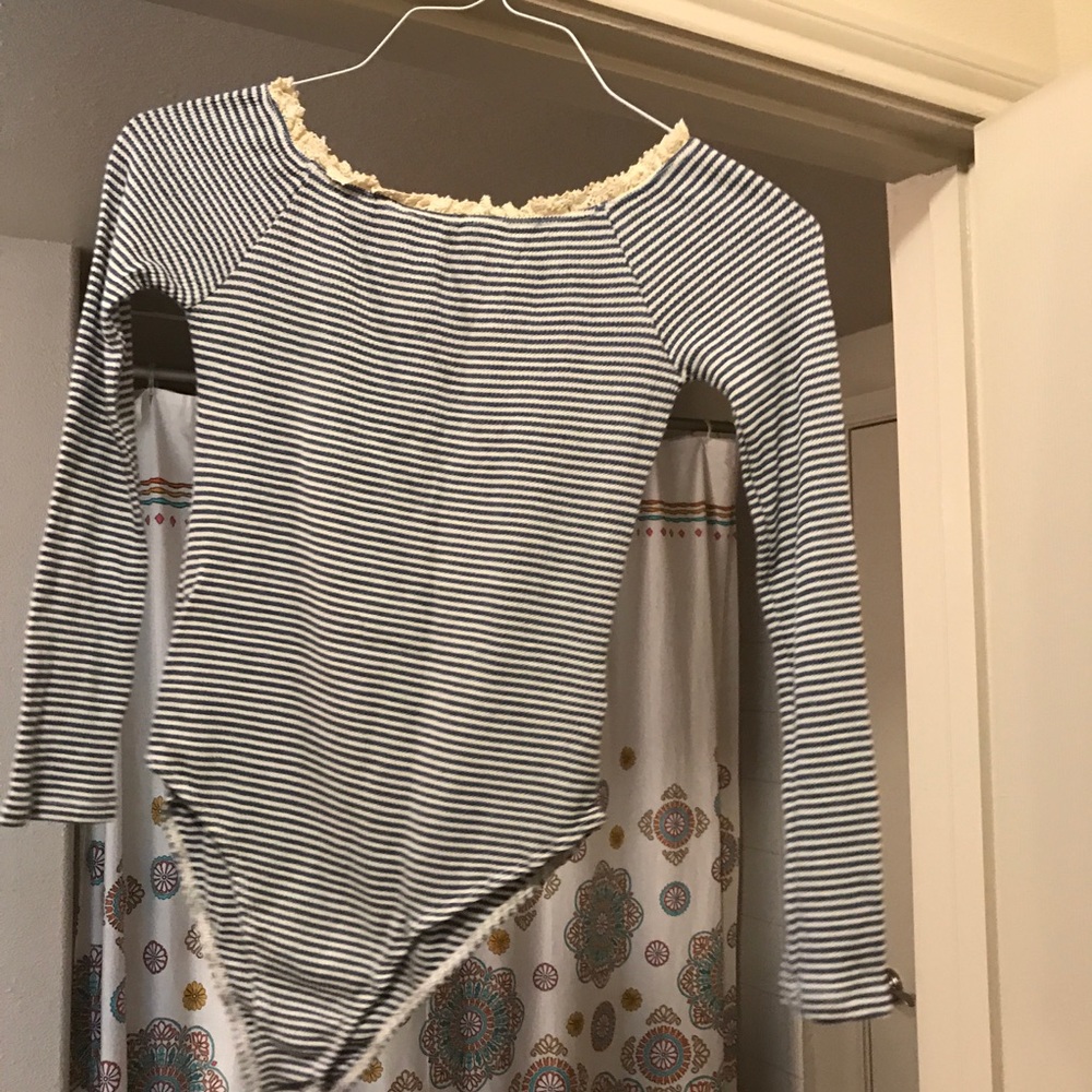 Urban Outfitters off the shoulder bodysuit